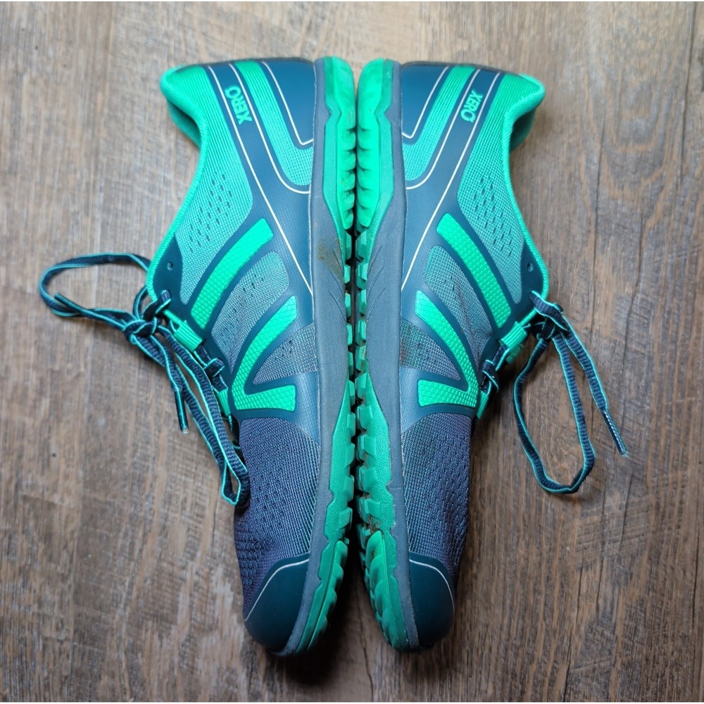 Xero HFS II Shoes Womens Size 7 Teal Navy Minimalist Barefoot Running Sneakers - Picture 10 of 13